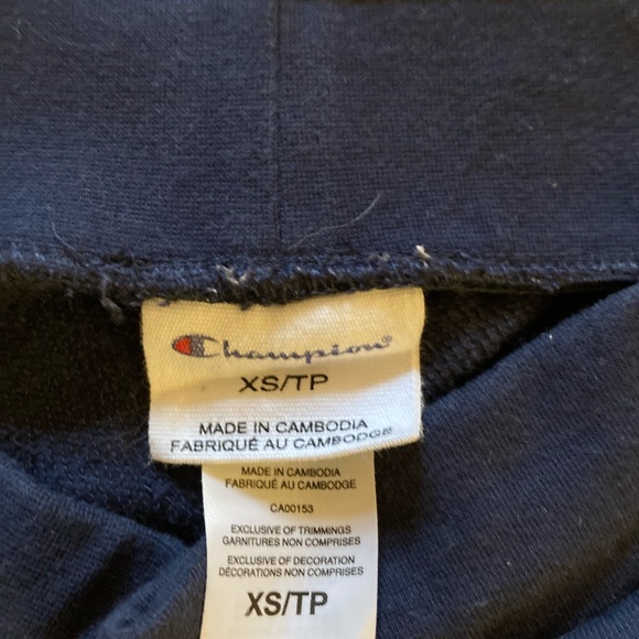 Blue Champion Sweatpants  XS - Picture 1 of 3